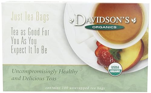 Miniatura 33 de Davidson's Organics, Genmaicha, 100 bolsas de té sin envolver