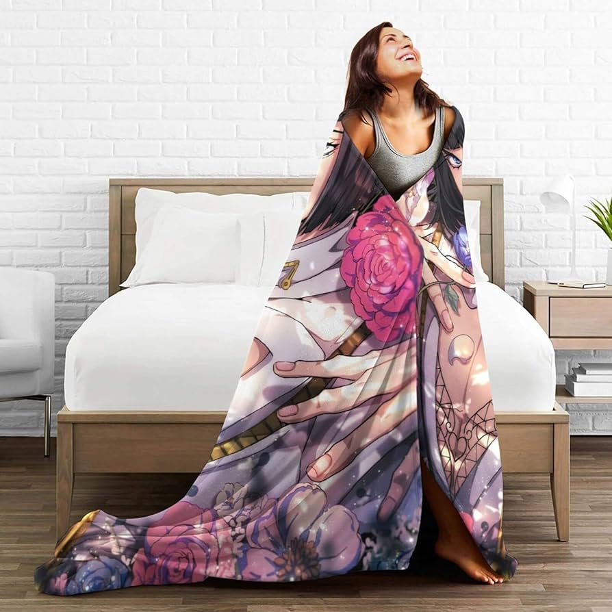 ジョジョの奇妙な冒険 フリンジ付きブランケット 120x150cm ジョジョの奇妙な冒険 フリンジ付きブランケット 120x150cm