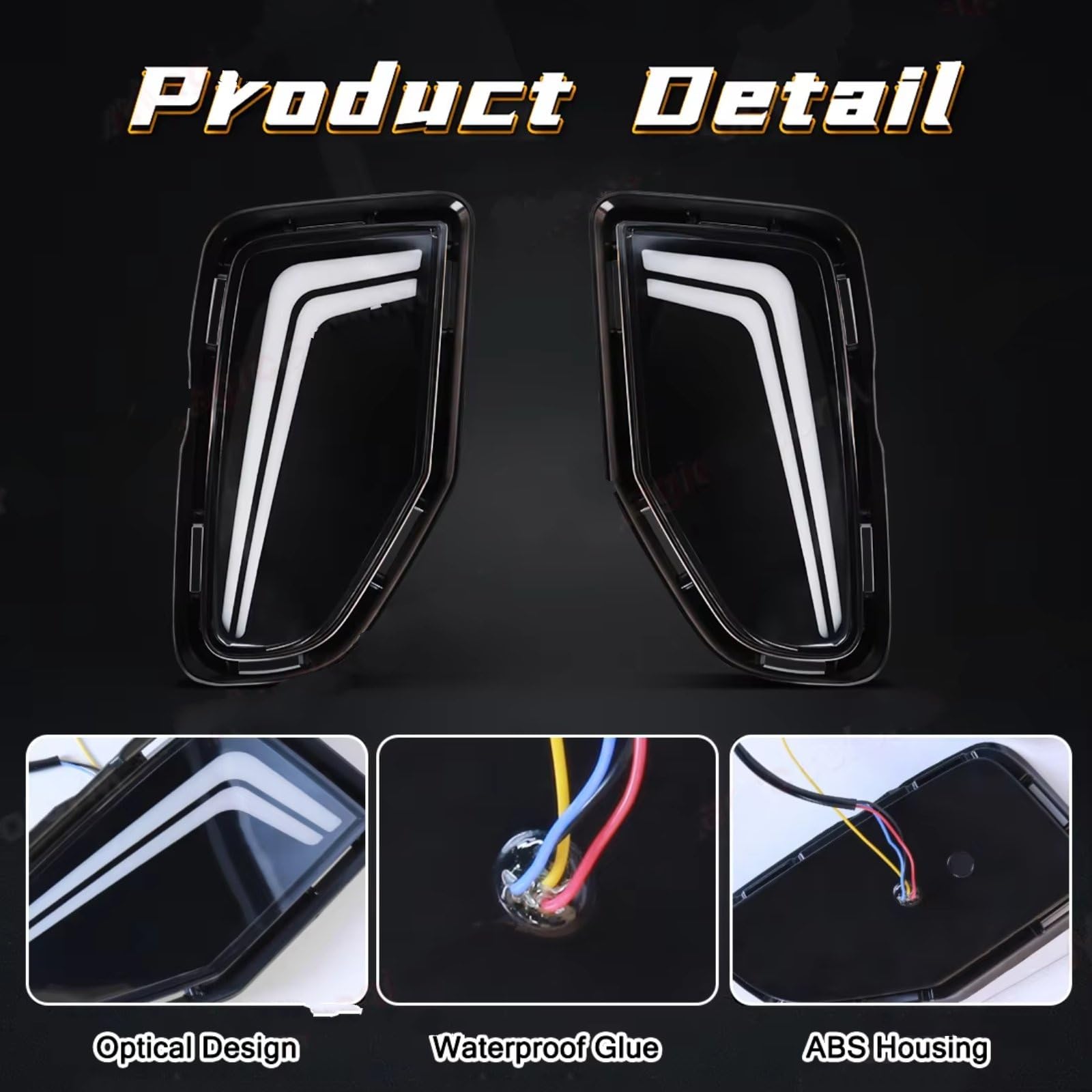 Faros Antiniebla Delantero Para Toyota Para Corolla Para Cruzar Luces Diurnas Led DRL Señal Vuelta Lámparas Niebla Parachoques Delanteros