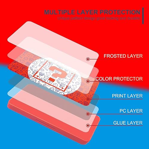 Miniatura 2 de Game Card Case for Nintendo Switch Games, Slime and Portable Carrying Storage Travel Box with 24 Card Slots, Hard Shell Protective and Durable