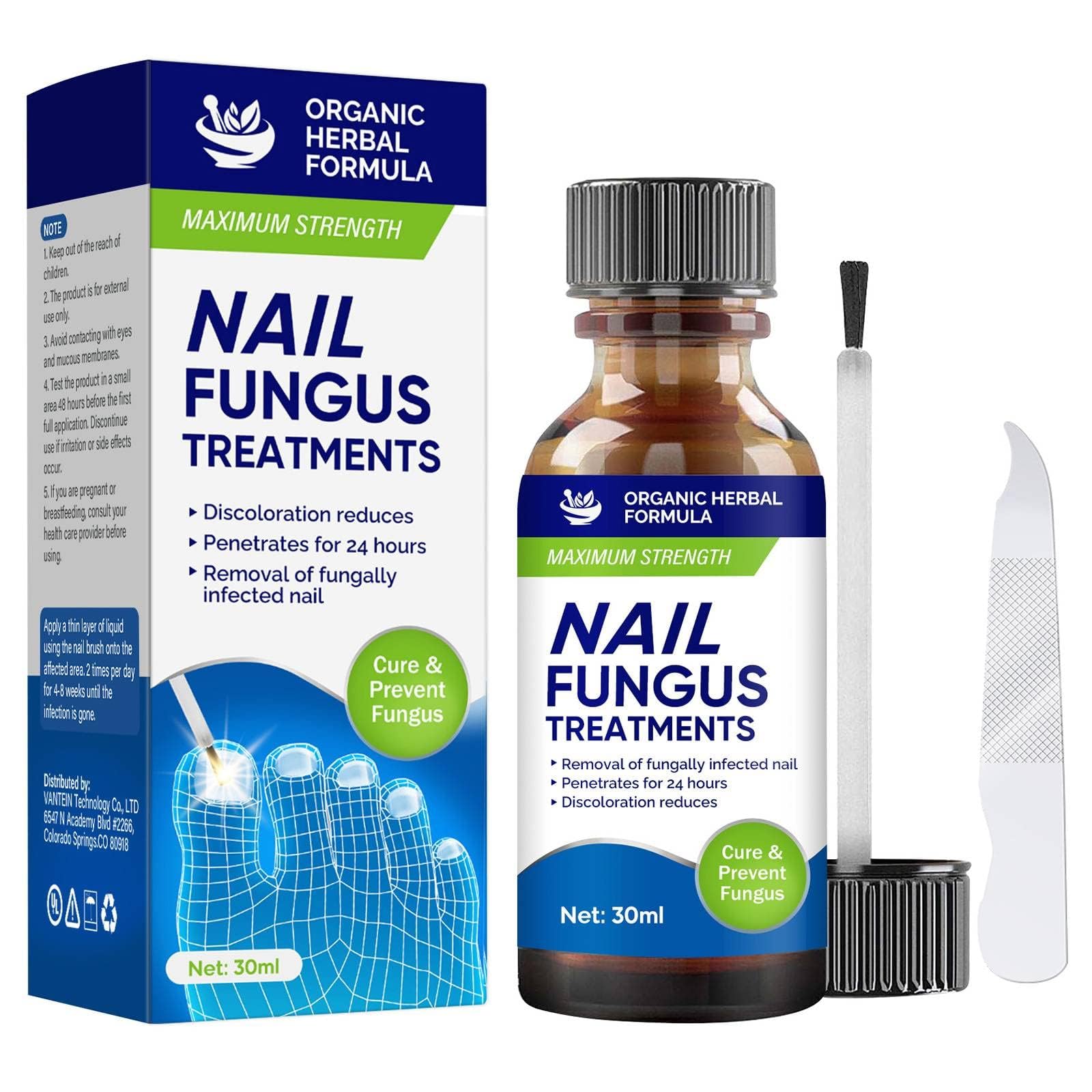 NALACAL Fungal-Nail-Treatment For Toenail-Extra-Strong, Effect Nail Fungus Treatment for Toenail with File for Discoloured Damaged Fungal Infected Nails
