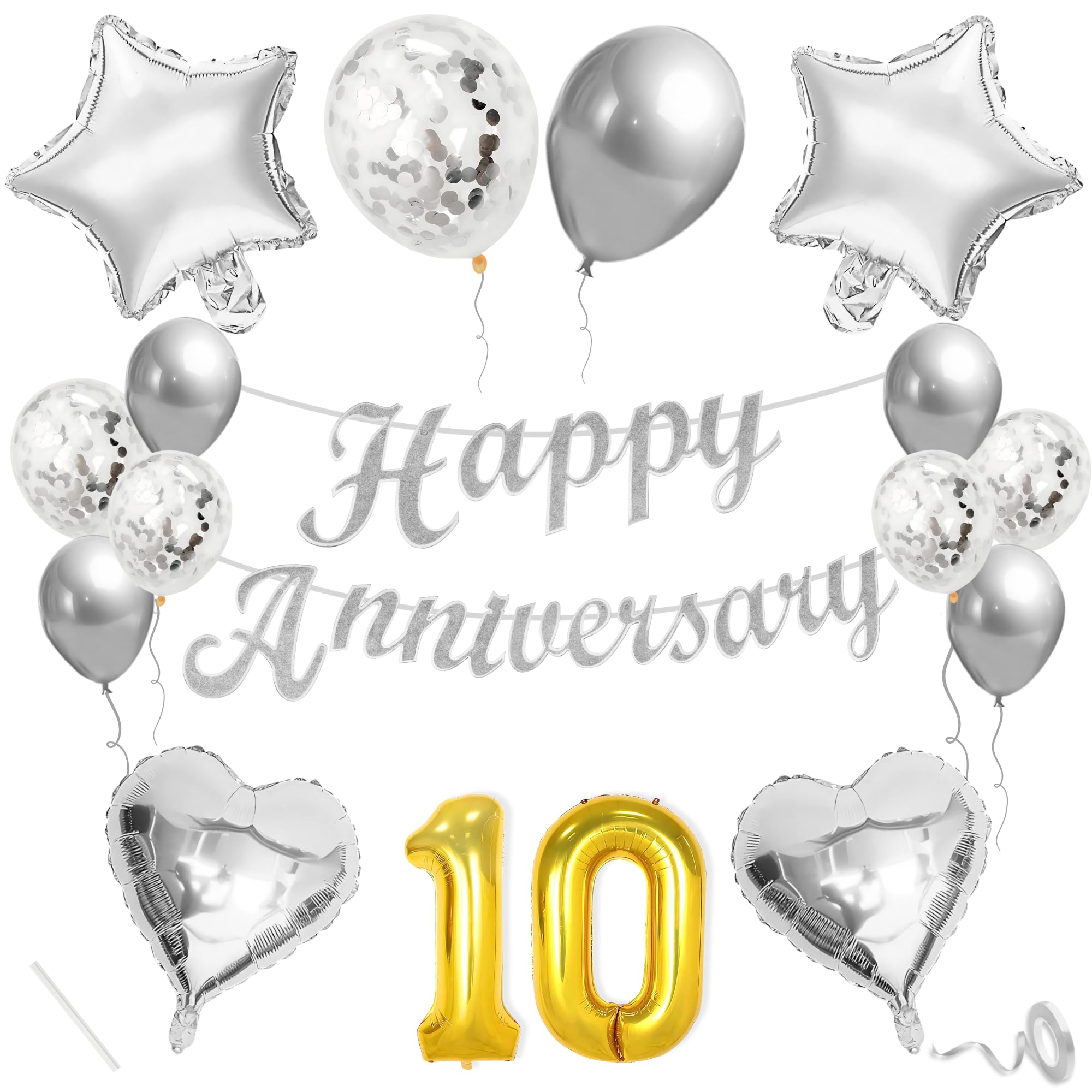 10th Anniversary · Silver