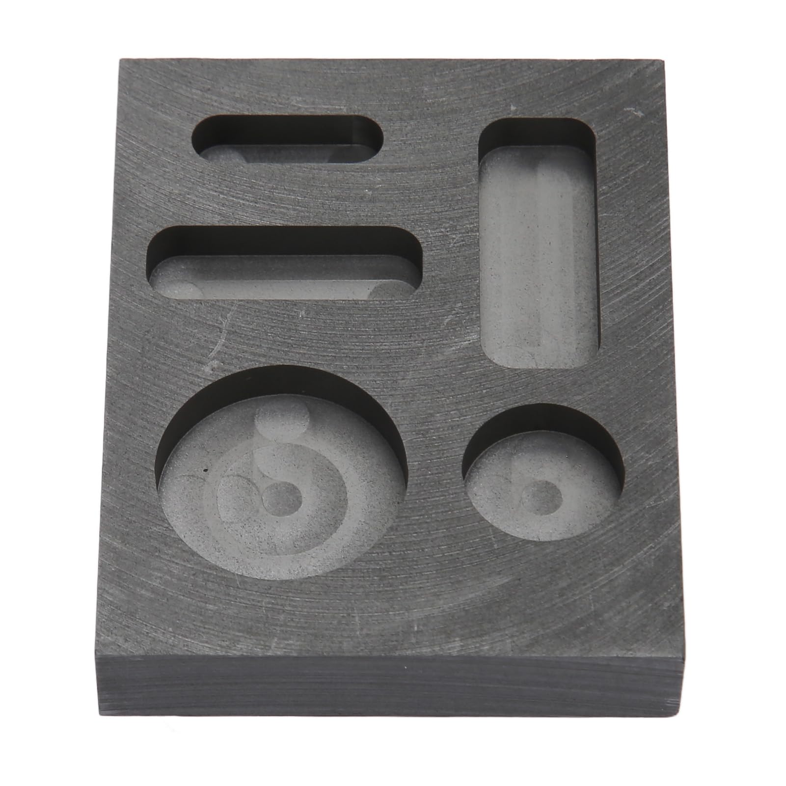 Stampo Per Lingotti In Grafite 1000g/500g - Per Fusione Oro, Argento E Metalli Non Ferrosi - Foto 4