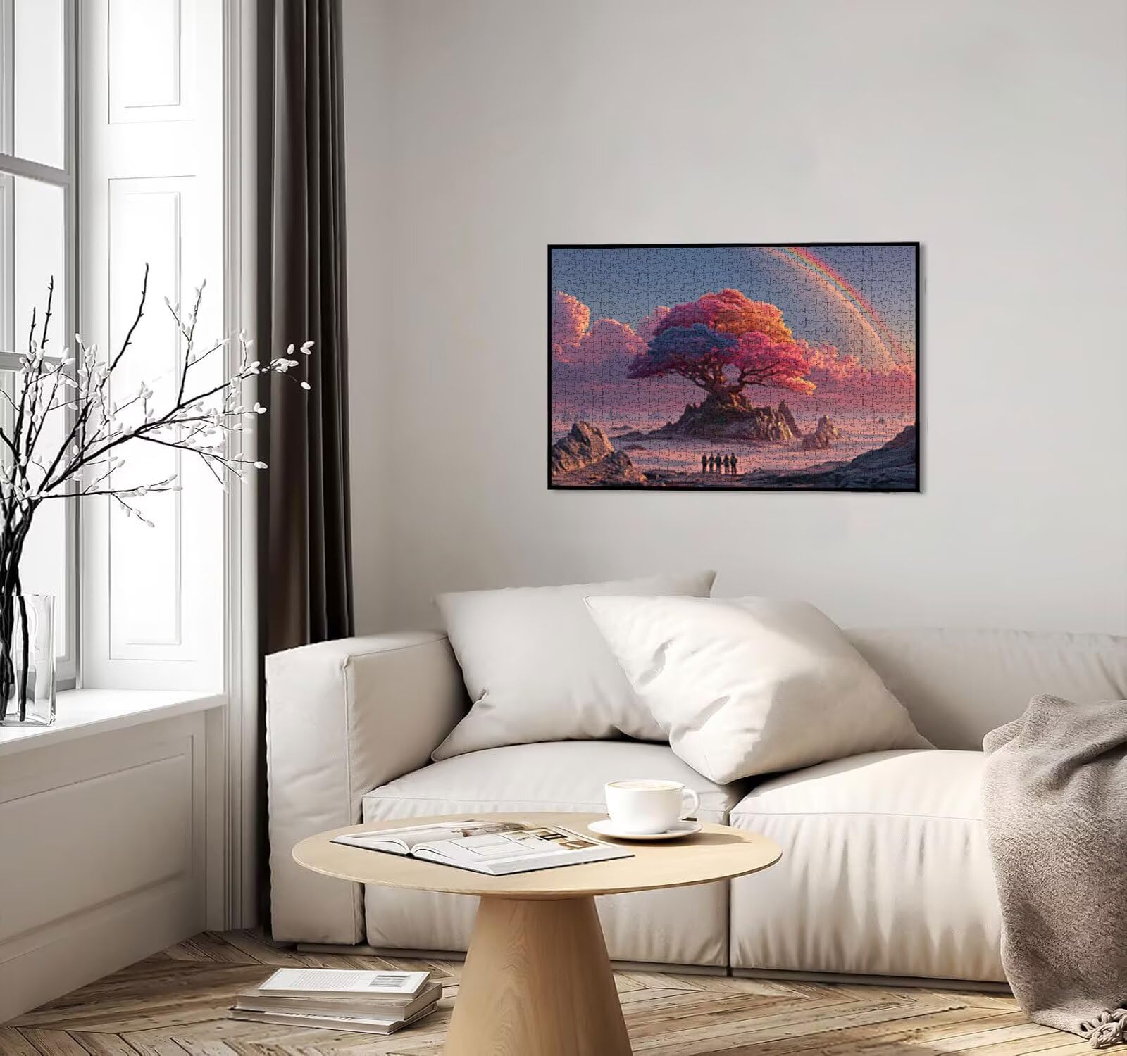Puzzle 3000 elementów dla dorosłych, marzenia, drzewo, wyzwanie rodzinne, do zabawy, rękodzieło, puzzle, gry zręcznościowe dla dorosłych, wyzwanie dla przyjaciół, R2KH612