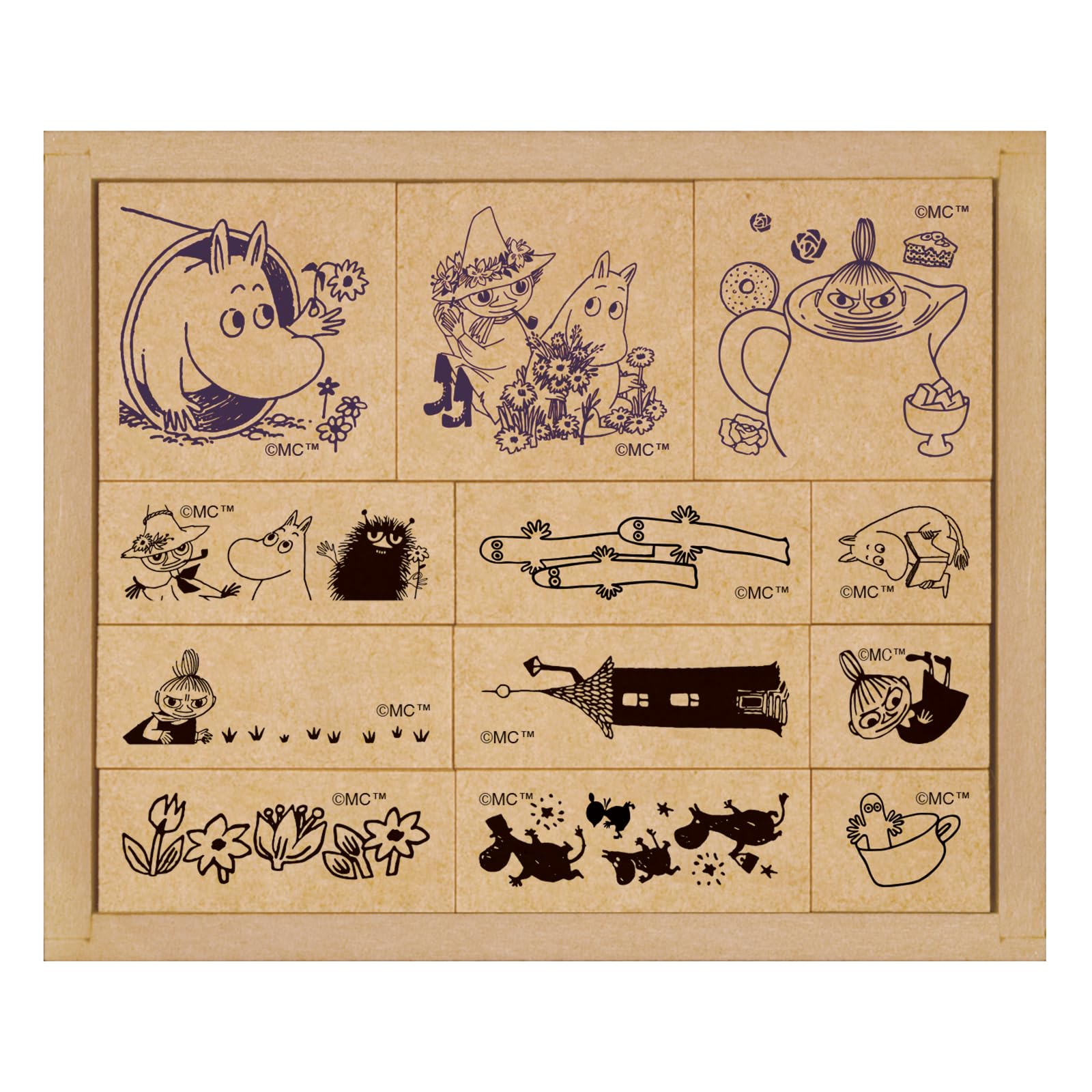 Beverly Mumin-Stempel-Stempel-Set SOH-012