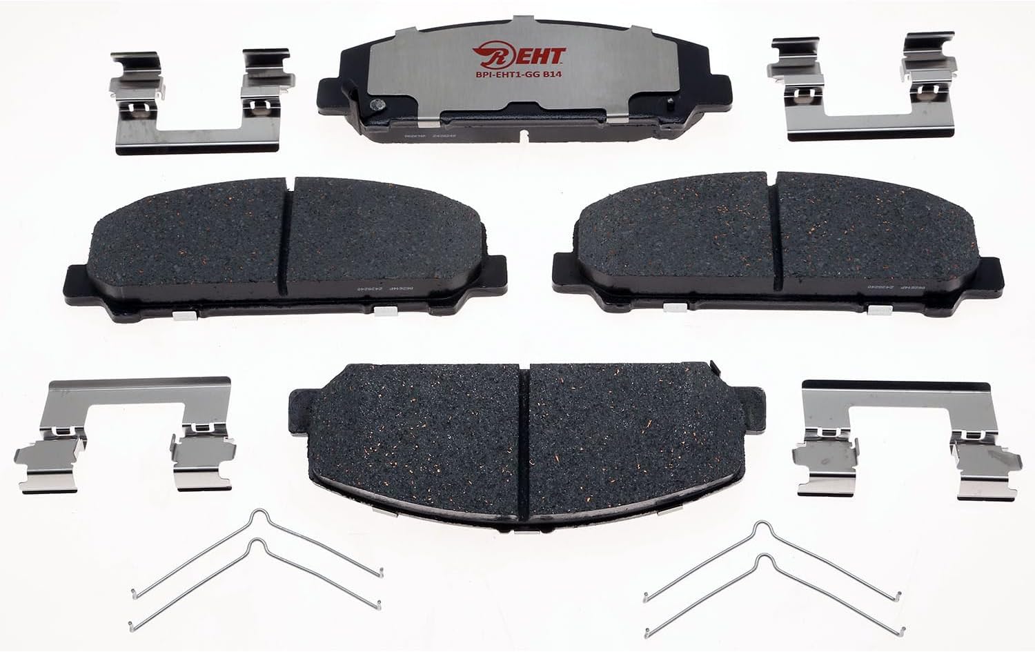 Raybestos Premium Raybestos Element3 EHT™ Replacement Front Brake Pad Set for Select Infiniti QX56/QX80, Nissan Armada/Titan and Suzuki Equator Model Years (EHT1509H)