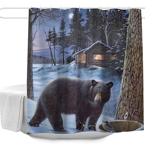 Bear Curtains Amazon Com