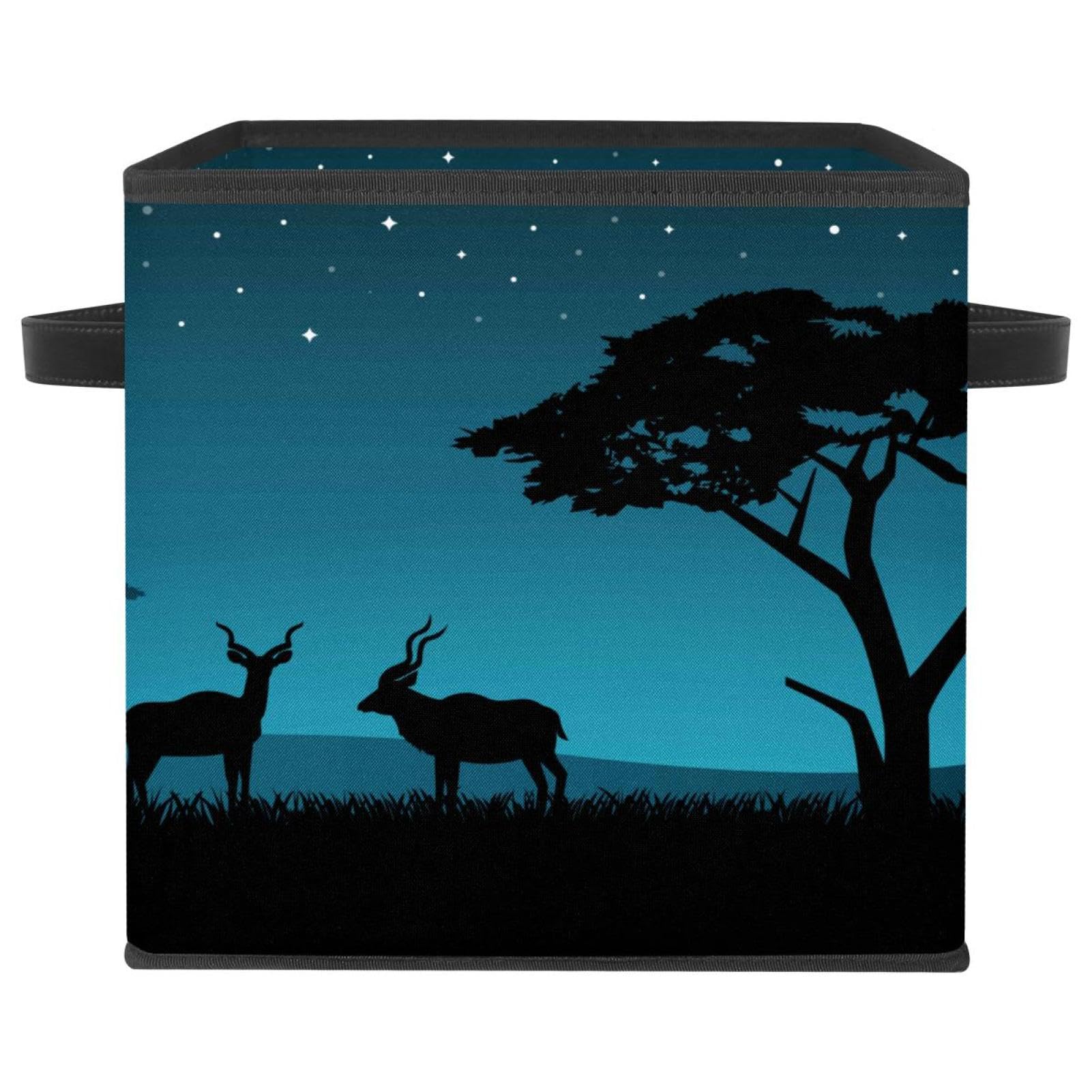 Boîte de rangement pliable en tissu cube bac organisateur maison pour jouets et livres