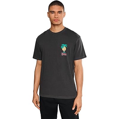 RVCA Frond Mural Short Sleeve black
