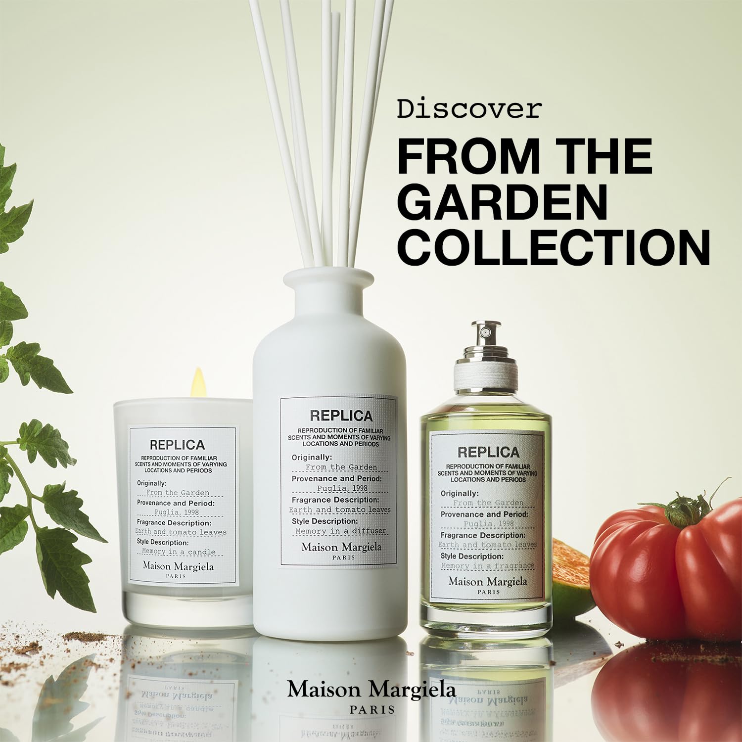 Maison Margiela - Replica - From the Garden Eau de Toilette - Fresh - With Tomato Leaf, Geranium & Green Mandarin Essence - Image 6