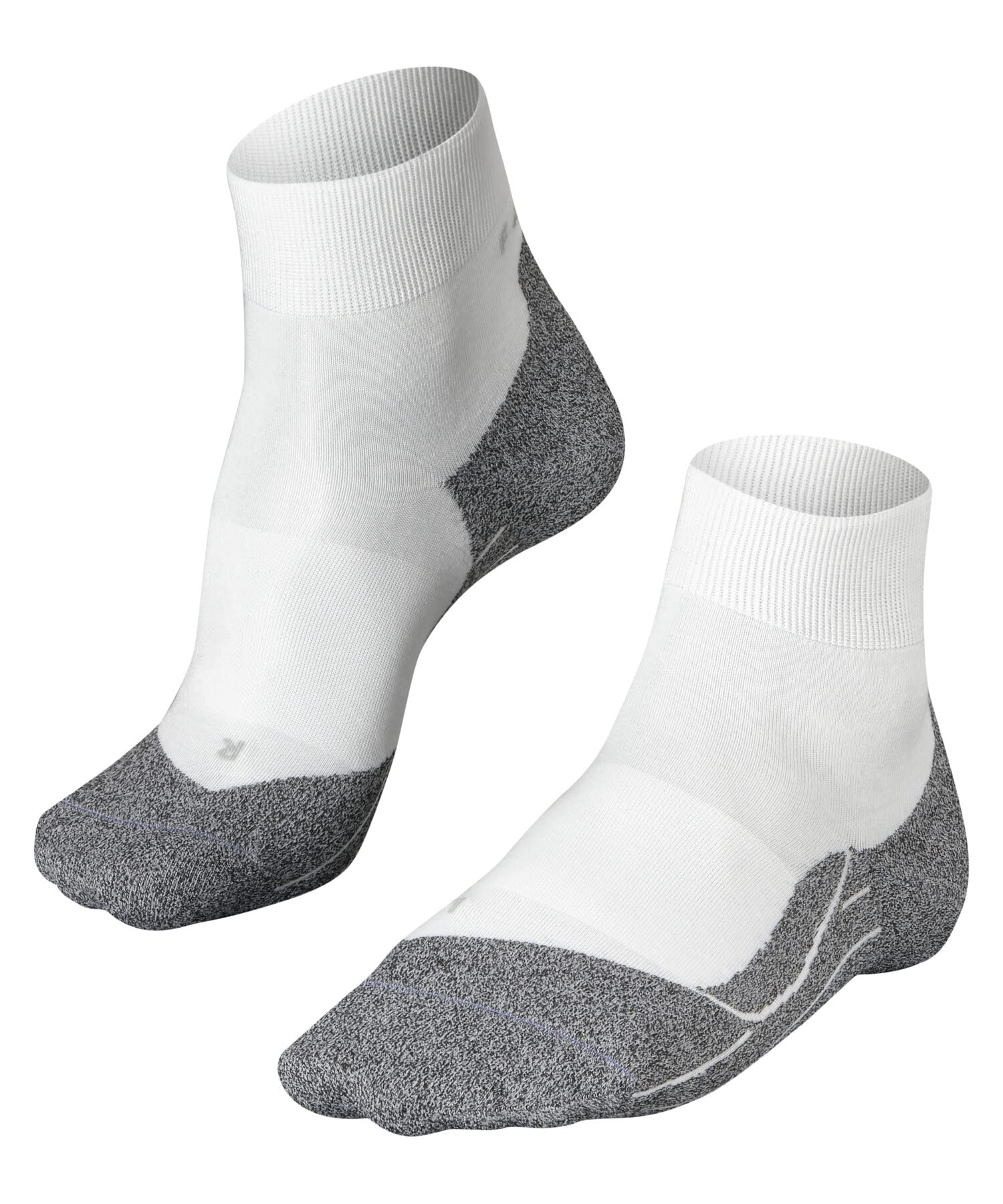 FALKE Womens RU4 Light Short Running Socks, Breathable Quick Dry, White (White-Mix 2020), US 9.5-10.5 (EU 41-42 ? UK 7-8), 1 Pair