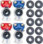 CheeMuii Glad Ensemble de mains 20 pcs Joints à main Gladhand Universal Glad Hand Aluminium Emergency Air Ensemble de poignées de service d'assemblage de freins pour semi-remorques de camion 6 pcs rouge 6pcs bleu