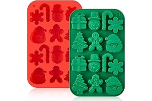 Holiday Silicone Chocolate Molds