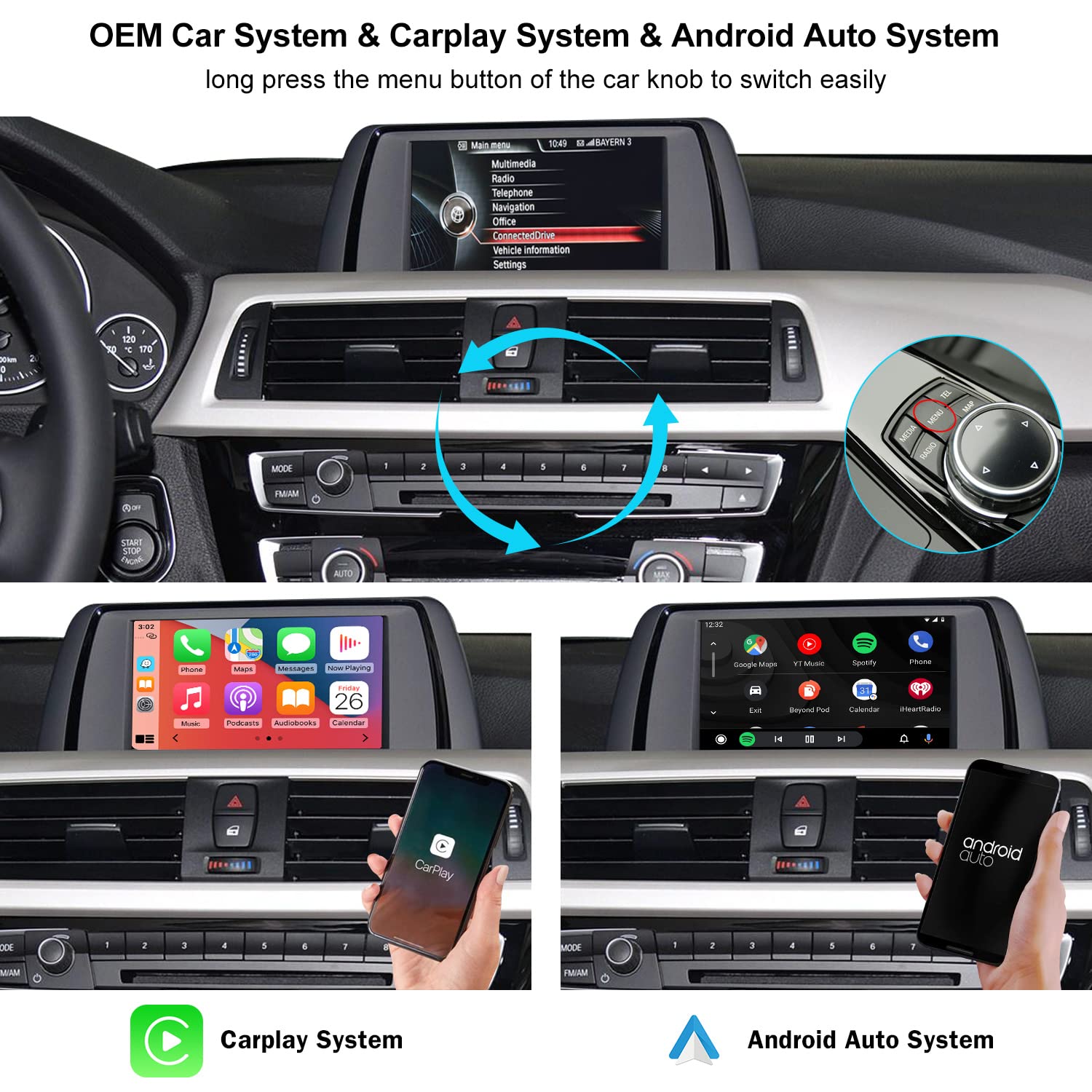 カーナビ BMW X1 NBT SET BMW OEM X1 F48 X2 F39 LCI NBT EVO ID6 Multimedia Touch