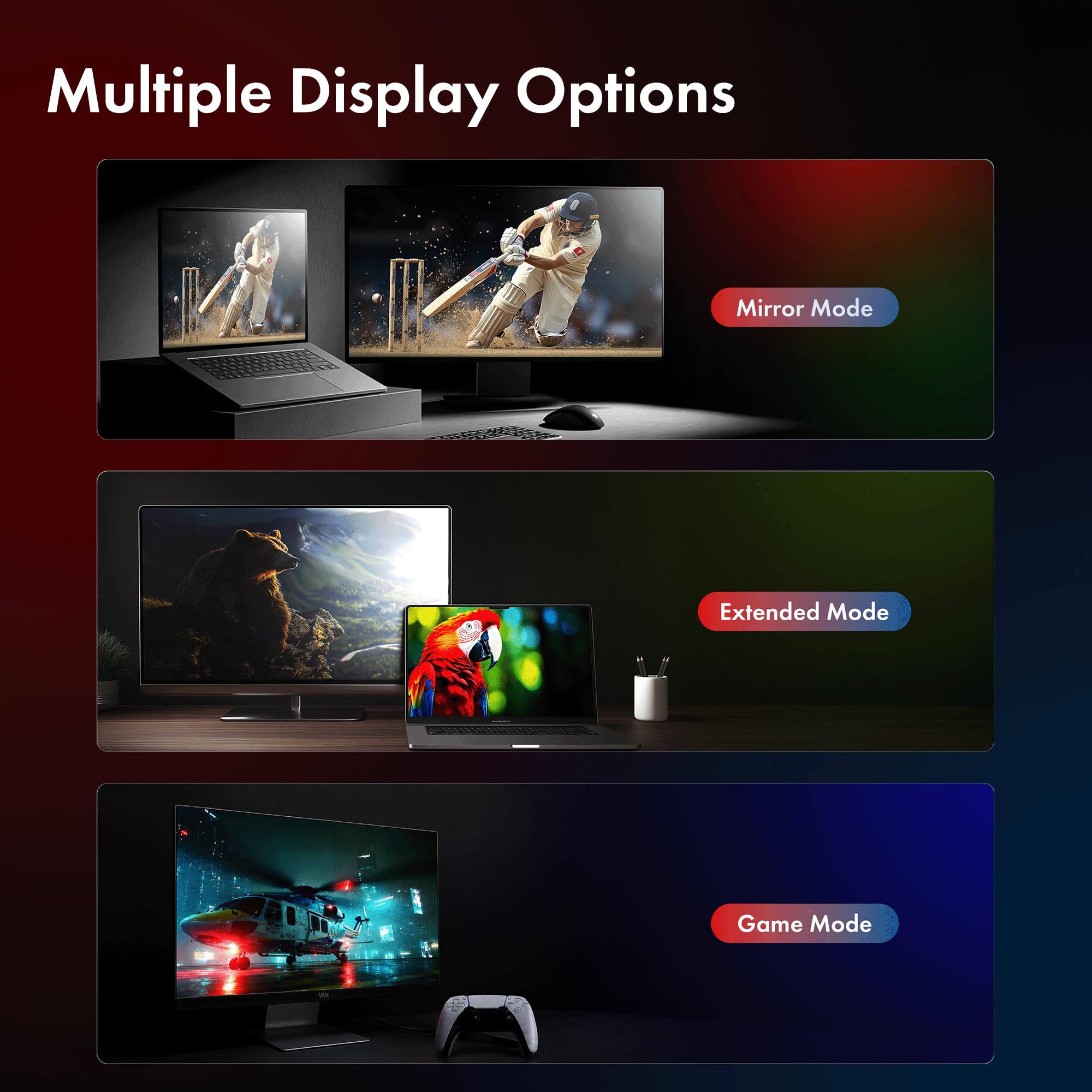 DisplayPort 2.1 Cable - 16K@60Hz, 8K@120Hz -7