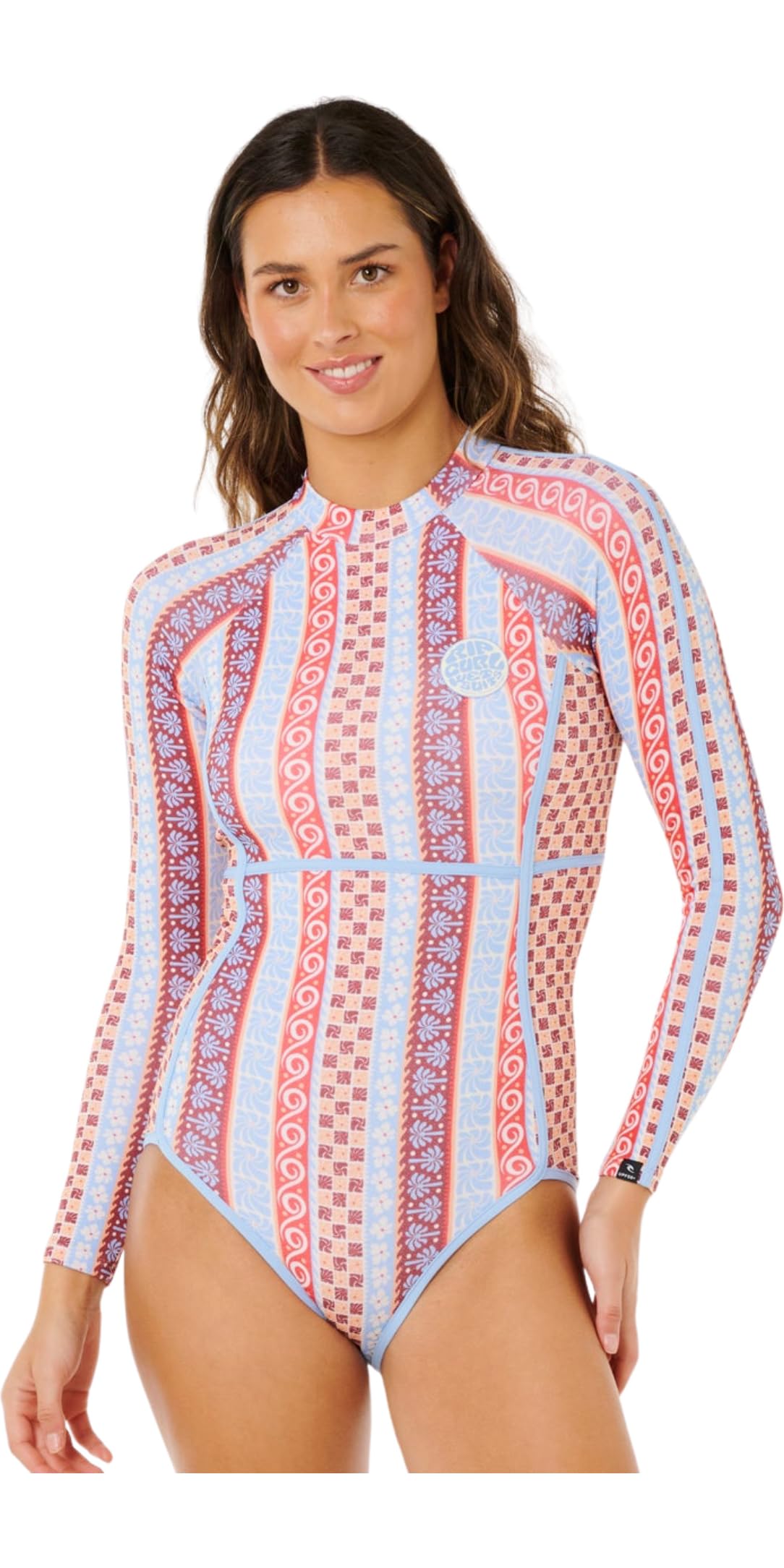 Rip Curl Women's Coastal Instincts UPF 50+ Surfsuit One Piece Swimsuit