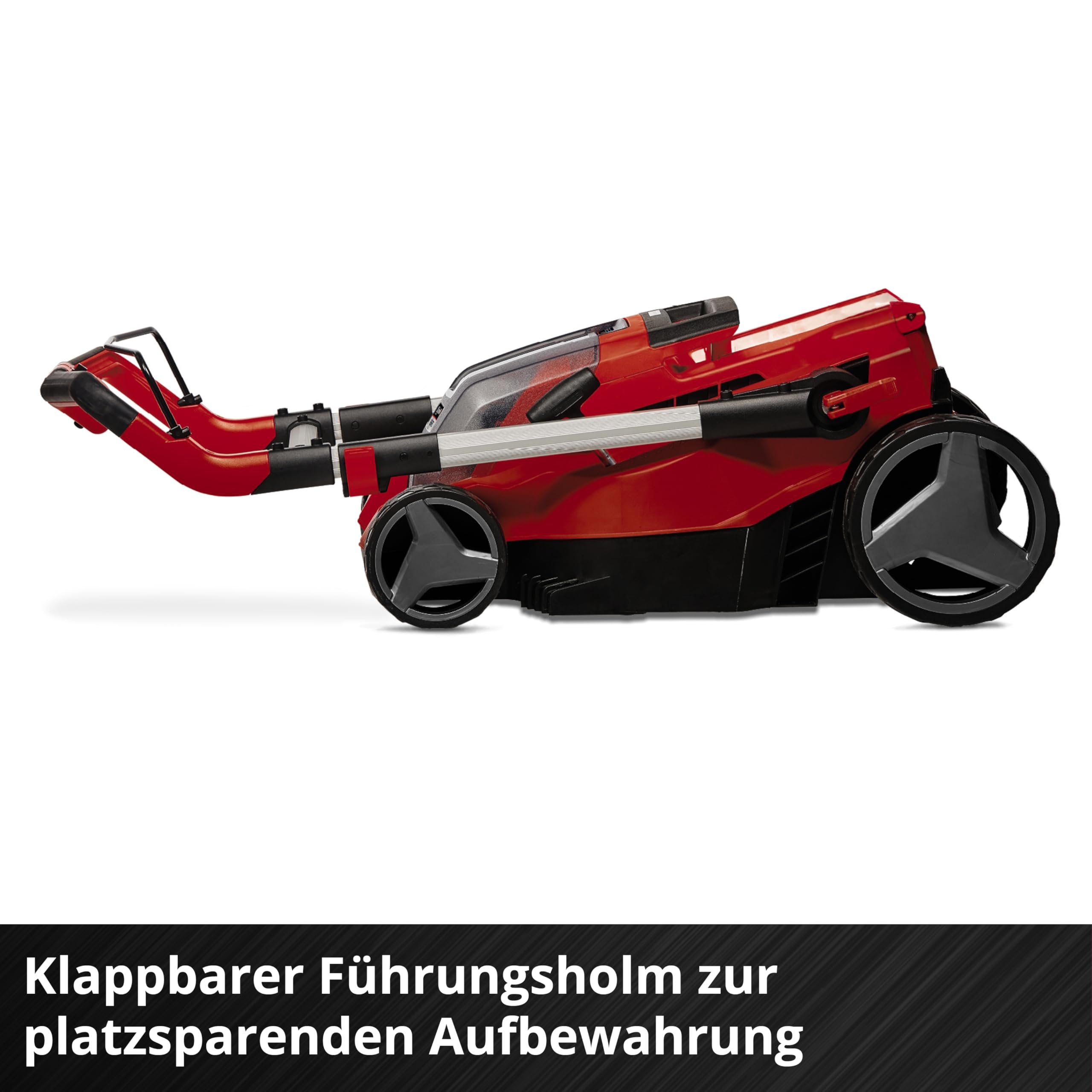 Einhell Akku-Rasenmäher RASARRO 36/38 Kit Power X-Change (36 V, 38 cm Schnittbreite, 450 m², Brushless, Mulchfunktion, 45L Fangkorb, inkl. 2X 4,0 Ah Akkus + Twincharger)
