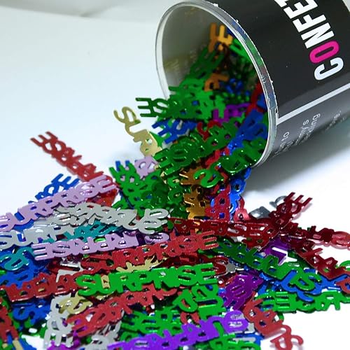Confeti Palabra Sorpresa Multicolores - 2 bolsas de media onza (1 oz) #7877 Q01 disponible en Yaxa Peru