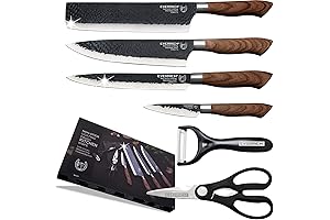 Numola Professional Chef 6-Piece BBQ Meat Knives Set