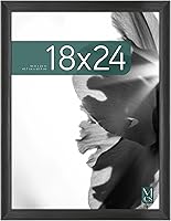 Vista 18 de MCS Studio Gallery Classic Marco de 16 x 16 pulgadas de Madera de Ingeniería con Veta de Madera Natural, Colgado de Pared Vertical y Horizontal