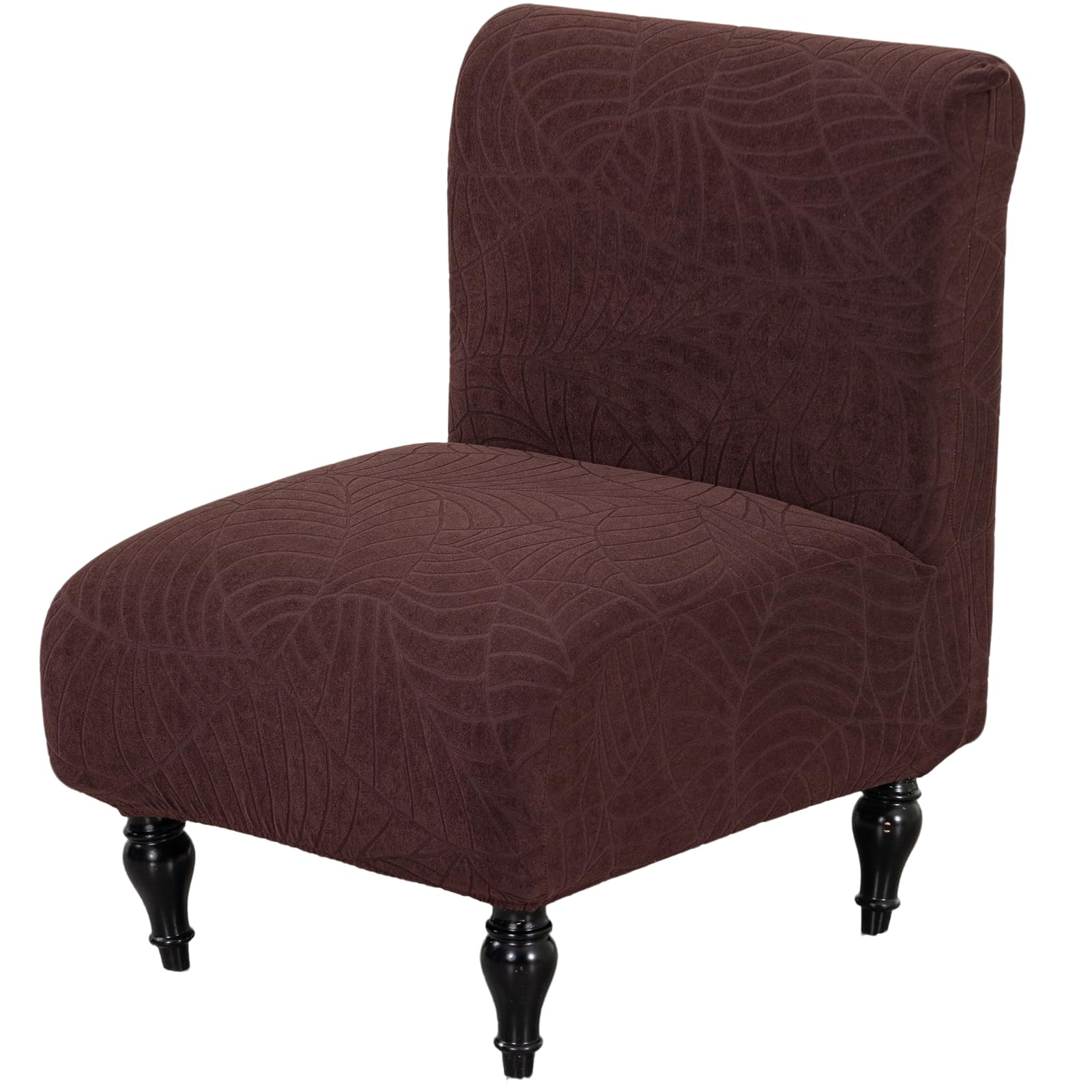 Armless Accent Chair Cover Slipcover for Living Room,Coffee