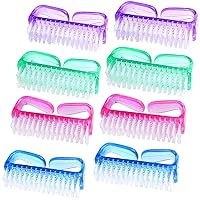 Vista 16 de Cepillo de uñas con agarre de mango, cepillos de limpieza de uñas, herramienta de limpieza de pedicura, cepillo de uñas de los pies, kit