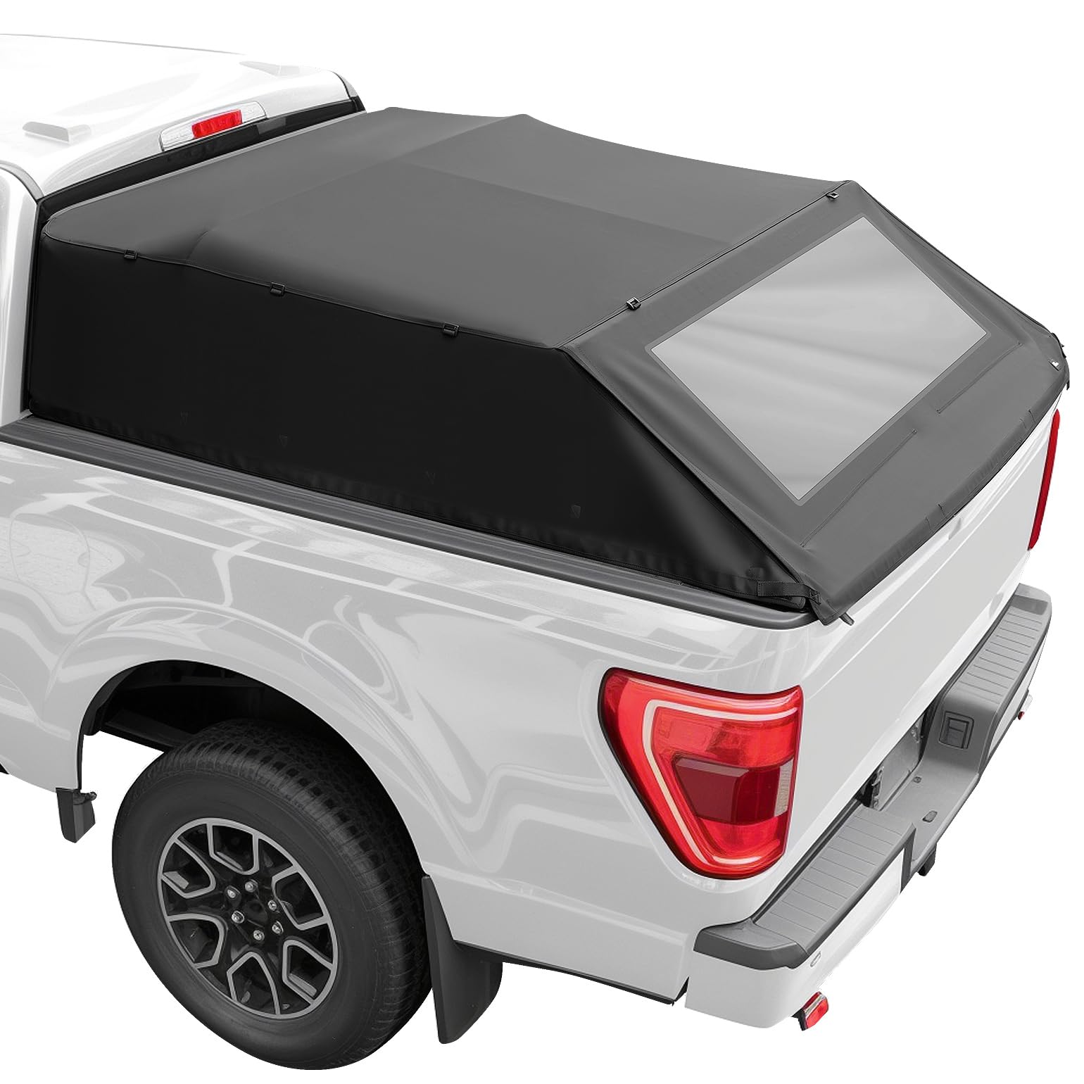 JOYTUTUS Foldable Truck Bed Soft Topper