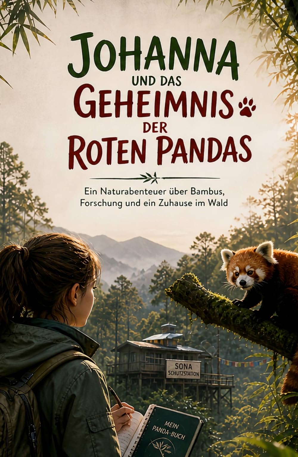 Johanna und das Geheimnis der Roten Pandas: Ein Naturabenteuer über Bambus, Forschung und ein Zuhause im Wald