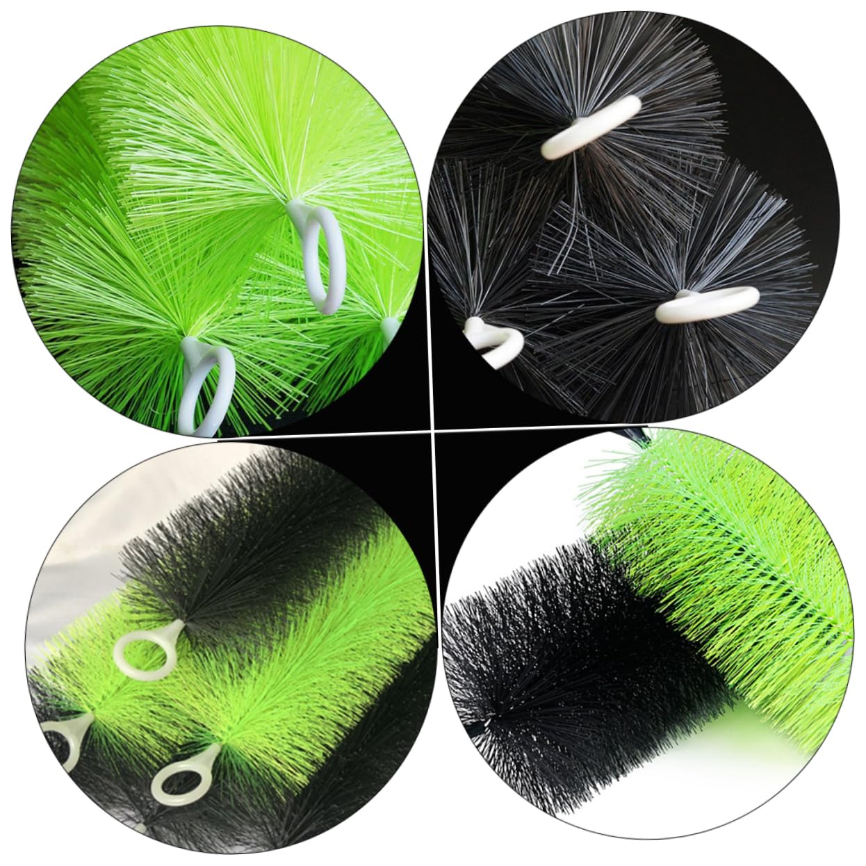 FRCOLOR 6 Piezas Cepillo para Incubar Peceras Cepillos para Peceras Limpiador De Tubos De Acuario Depurador De Peceras Cepillo Criador De Acuario Alambre Ambiental Manguera Vidrio