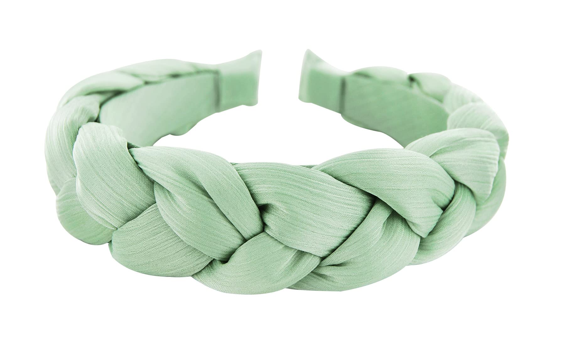 axy Cerchietto per capelli con tessuto intrecciato in Candy Colours – Splendida fascia per capelli HRZ2 (verde tiglia