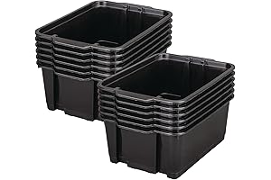 Stacking Bins by Really Good Stuff, 14"x10"x5½"