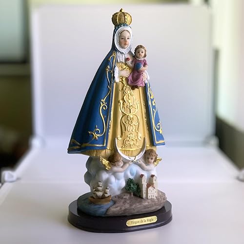 Miniatura 2 de Estatua de Nuestra Señora de Regla, resina finamente detallada, figura de 12 pulgadas de alto #VM-77384