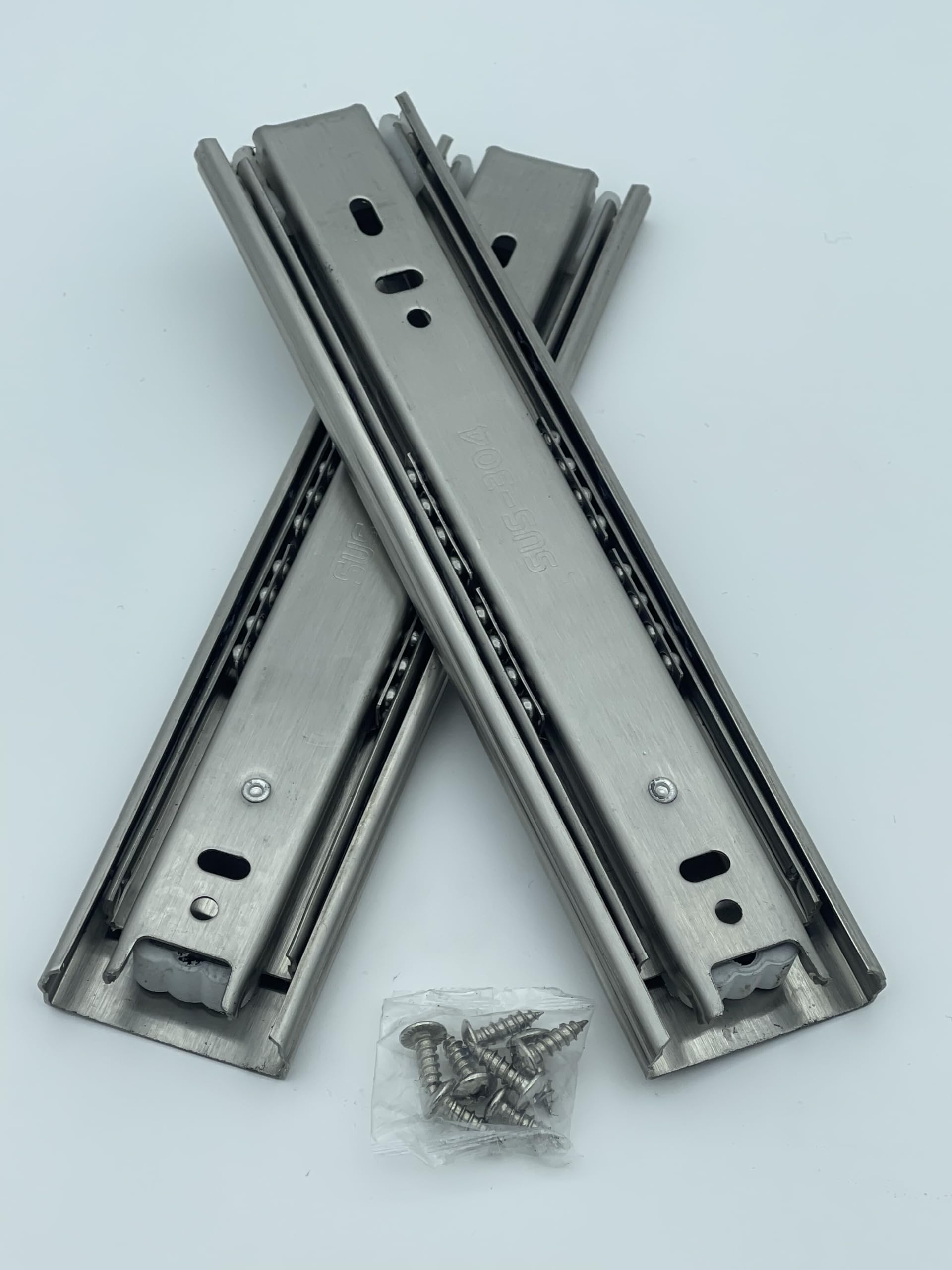 Amazon.co.jp: 伸縮式スライド、耐荷重 45 kg 冷間圧延スチール 側面