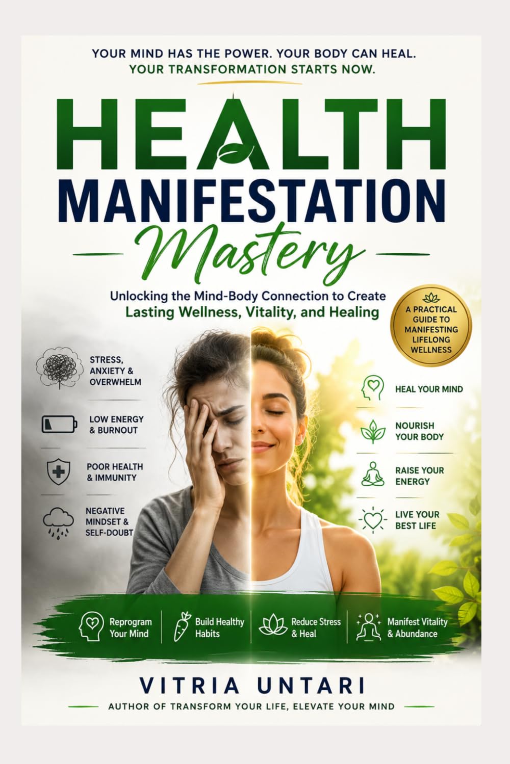 Health Manifestation Mastery: Unlocking the Mind-Body Connection to Create Lasting Wellness, Vitality, and Healing