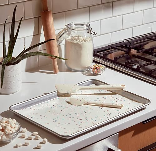 Miniatura 2 de GIR Get It Right - Juego de silicona prémium para hornear, herramientas antiadherentes resistentes al calor, tapete para hornear reutilizable,