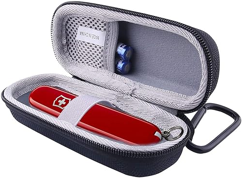 WERJIA Estuche rígido compatible con navaja de bolsillo multiherramienta Victorinox Swiss Army (solo base)