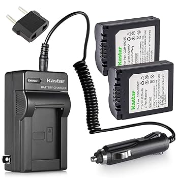 Amazon.com : Kastar 2 Pack Battery and Charger for Panasonic