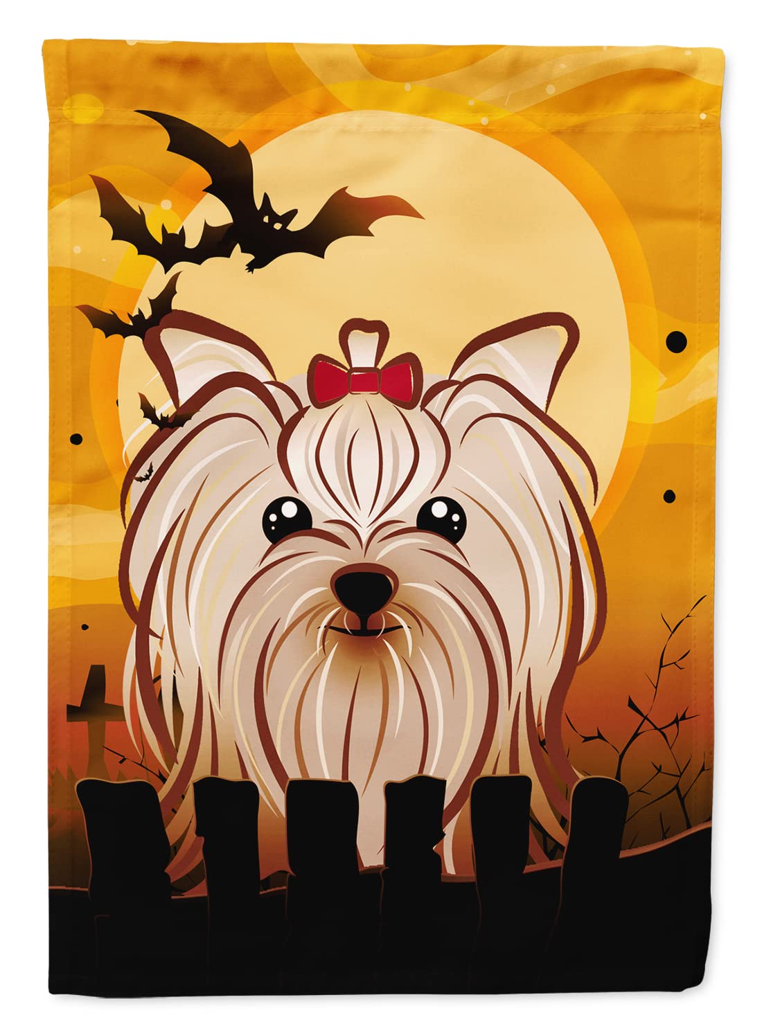 Drapeau Yorkshire de Halloween pour célébrer votre compagnon à l'entrée de la maison L