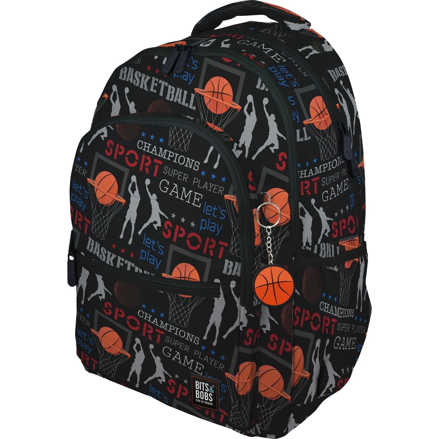 Grafoplás Zaino Scuola Roomy 3 Scomparti | 33x46x22,5 Cm, Imbottito Per Laptop, Rosa, Per Ragazza - 5
