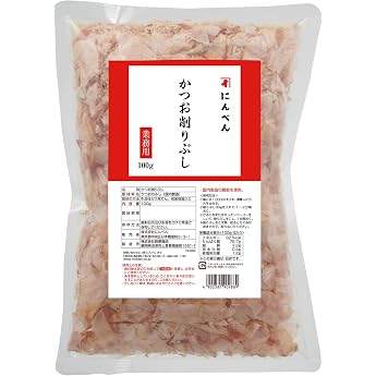 Ninben 【Commercial Use】 Bonito Flakes, Flat Grated, 100g (Grated Bonito Flakes) [Bonito Flakes, Rough Flakes, Dashi, Large Ca