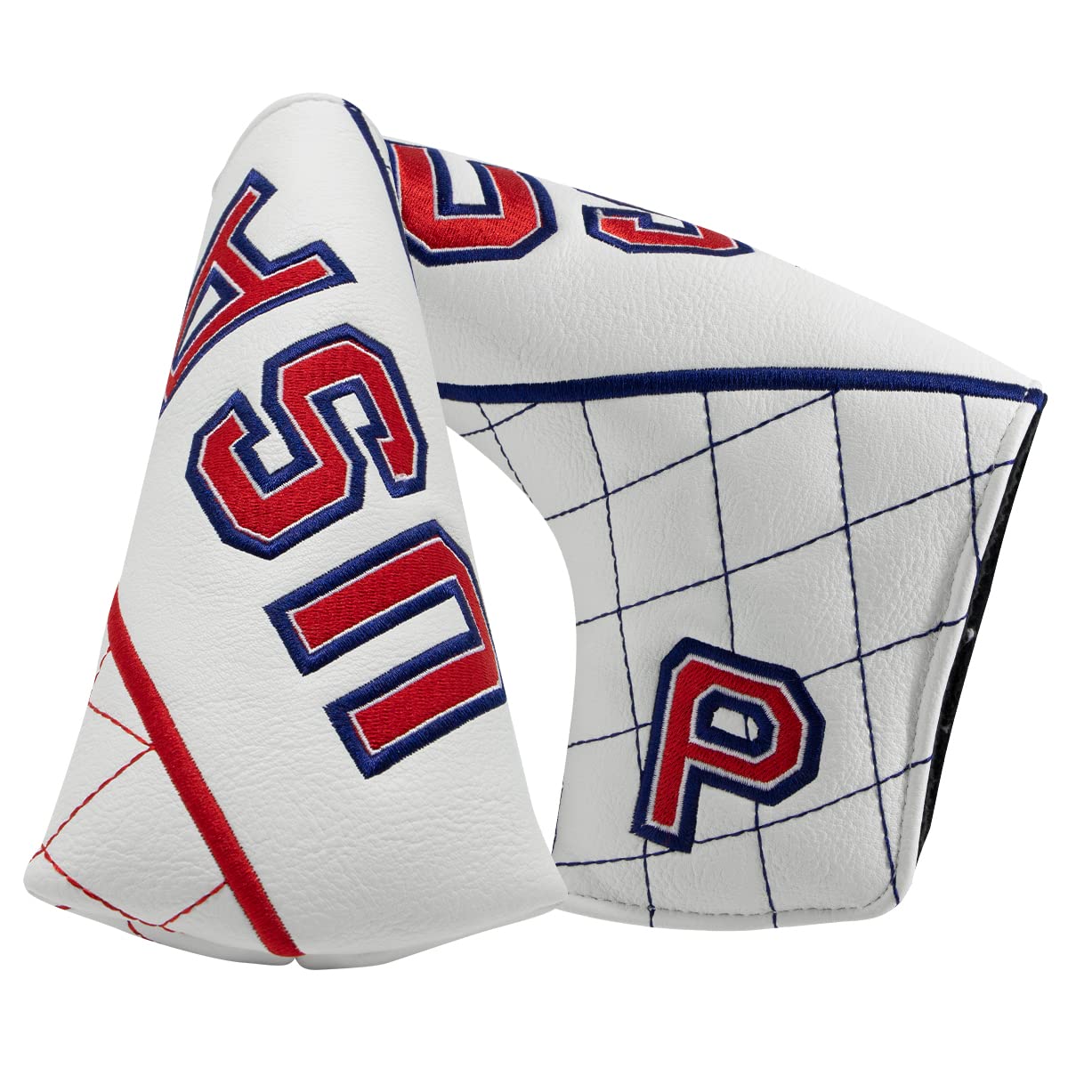 barudan golfBlade Putter Head Cover Headcover - Putter Cover for Blade Style Putters, Magnetic USA Putter Headcover with Magnet for Men