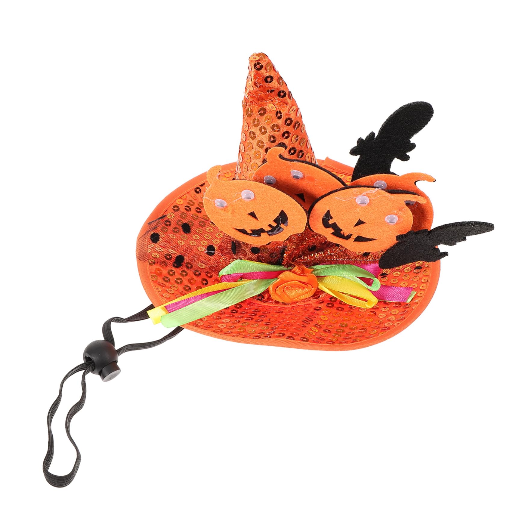 Garneck Pet Halloween Hat for Dogs and Cats Costume Accessory for Halloween Parties Creative Decorative Kitten and Puppy Hat Durable Cloth Material