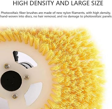 Electric Solar Photovoltaic Panel Cleaning(Double Head),3.5m/5.5m/7.5m Extendable Solar Panel Cleaning Brush(Plug-In + Lithium Battery),Strong Cleaning Power, Outdoor Washing Device Tool ,5.5m