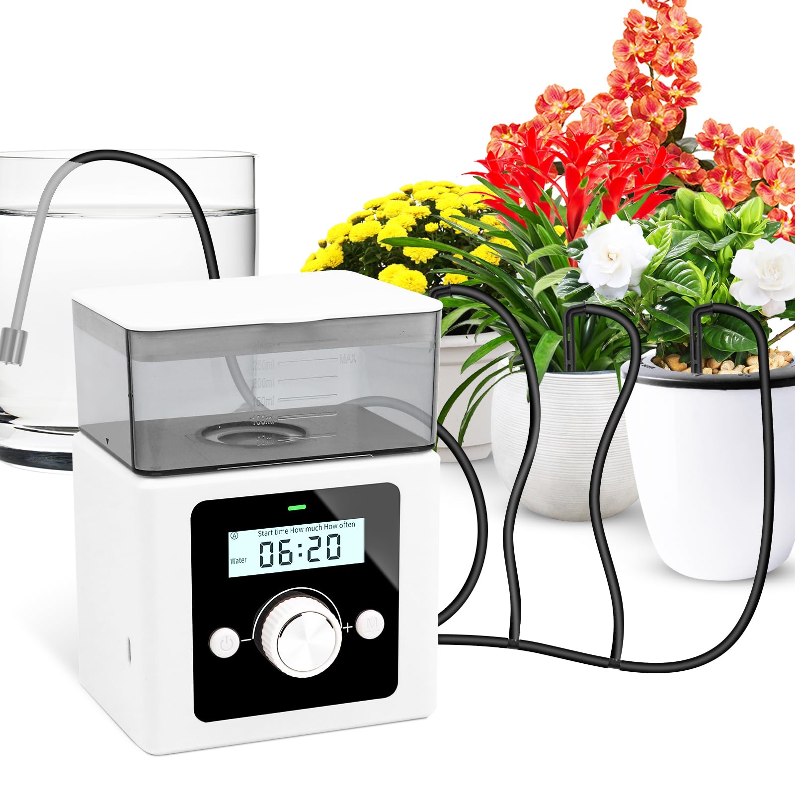 Sistema de riego automático, riego automático para plantas de interior, sistema de riego automático para plantas de interior, ideal como sistema de riego de vacaciones