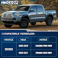 Vista 2 de HHCSOP Kit de bloque de elevación trasera de 2 pulgadas para Tacoma/Tundra, kits de elevación de nivelación trasera de 2 pulgadas compatibles