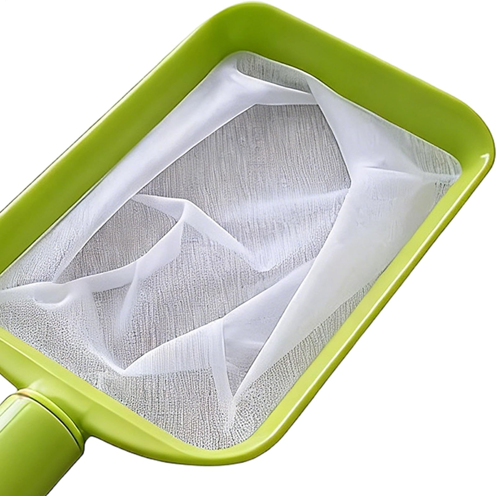 Épuisette de piscine | Râteau en maille fine avec poignée amovible – Idéal pour les jacuzzis, les bassins de jardin, les lacs, les fontaines et l'eau – Facile à utiliser
