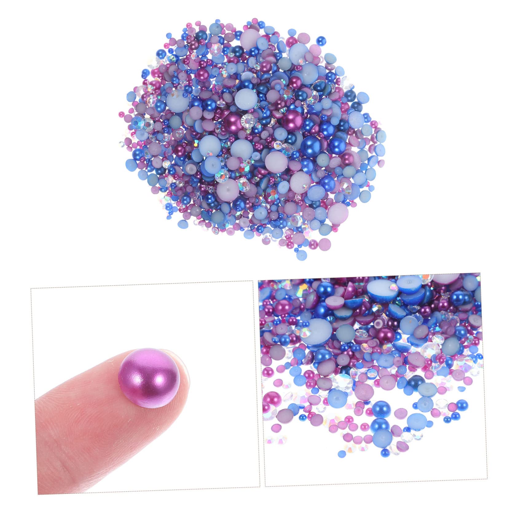 3 Pezzi Toppa Per Unghie Accessorio Per Manicure Decorazione Professionale Delle Unghie Comodo Ornamento Per Unghie Ornamento Decorativo Per Unghie Fornitura Di Manicure Resina