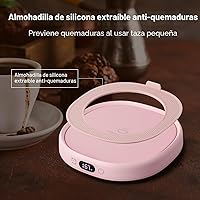 Vista 8 de Juego de tazas de café con 4 ajustes de temperatura, apagado automático de 8 horas