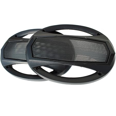 Metal Dust Cover Oval Car Speaker Grill 