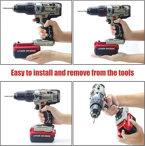 Miniatura 7 de Dosctt Reemplazo de batería PCC685LP de 6000 mAh de 20 voltios para cable Porter, batería de litio de 20 V, compatible con cable Porter de 20 V,